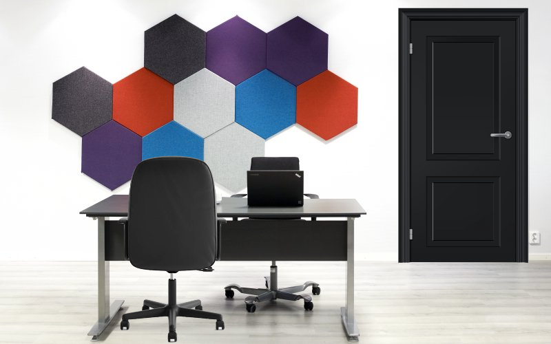 Hexagon Panels 18″ x 18″ – Ashwood Acoustic Panels